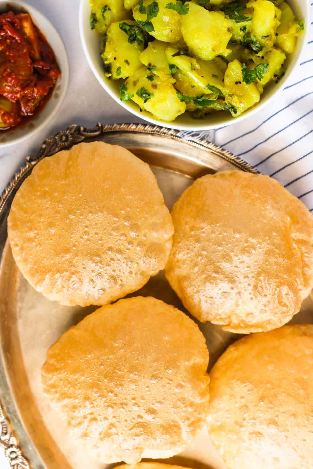 Whole Wheat poori